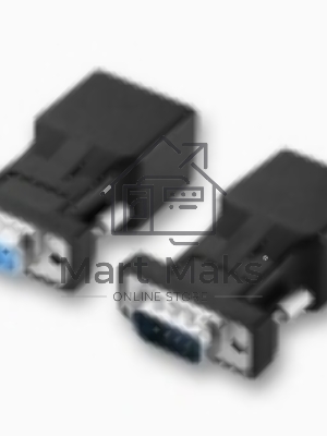 Переходник RJ45  на DB9 9 pin папа