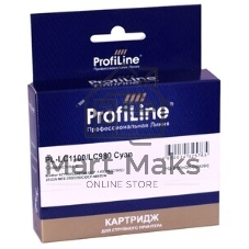 Картридж струйный ProfiLine ProfiLine для принтеров Brother PL-LC1100/LC980C DCP -145C/165C/195С/375CW MFC-250C/290C/DCP-6690CW Cyan водн