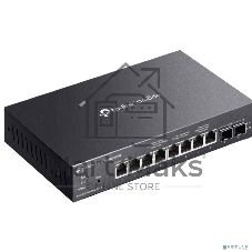 Коммутатор TP-Link Omada SG2210XMP-M2, 8×2.5 Гбит/с PoE+ + 2×10 Гбит/с SFP+, управляемый