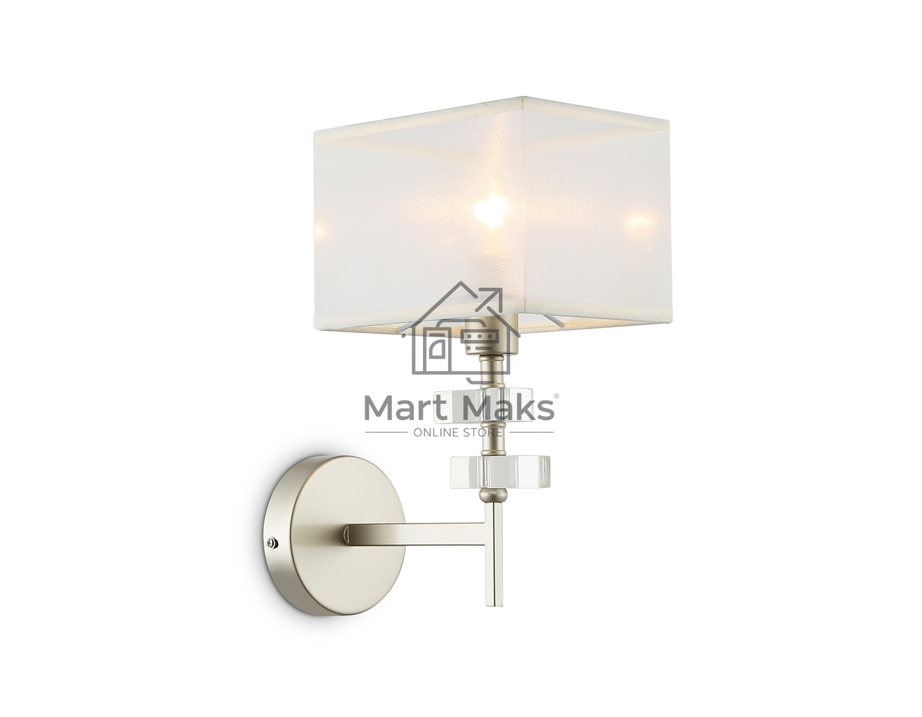 Настенный светильник Ambrella light LH71335 CGD золото E14 max 40W 240*130*300
