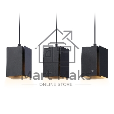 Светильник подвесной TN5141/3 BK черный E27/3 max 40W 400*80*1150