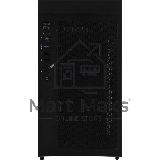 Компьютерный корпус Azza Celesta F черный без БП ATX 5x120мм 5x140мм 2xUSB 2.0 1xUSB 3.0 audio bott PSU