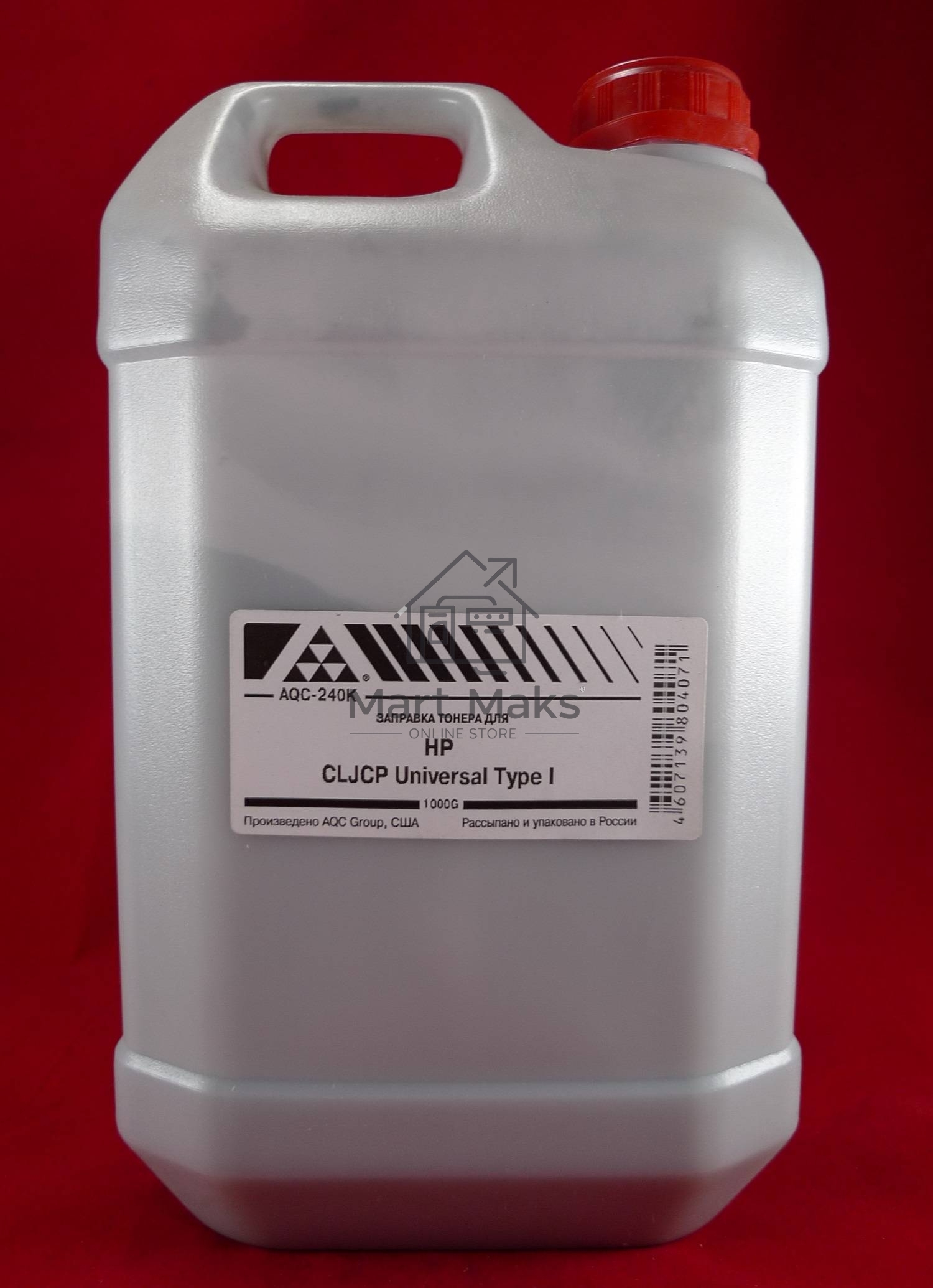 Тонер HP CLJ CP Universal Type I черный, (кан.1кг.) AQC фас. Россия