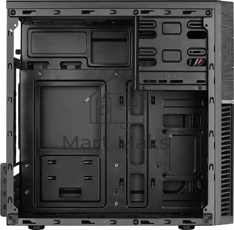 Компьютерный корпус Aerocool / Formula Cs-105, mATX, без БП, 187x361x355мм (ШxГxВ), USB3.0 x1, USB 2.0 x1, металл 0,5мм, 120-мм вентилятор в комплекте