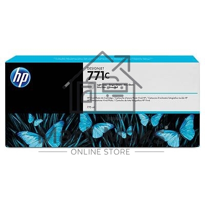 Картридж струйный HP №771C B6Y14A светло-серый для HP DJ Z6200 (775мл)