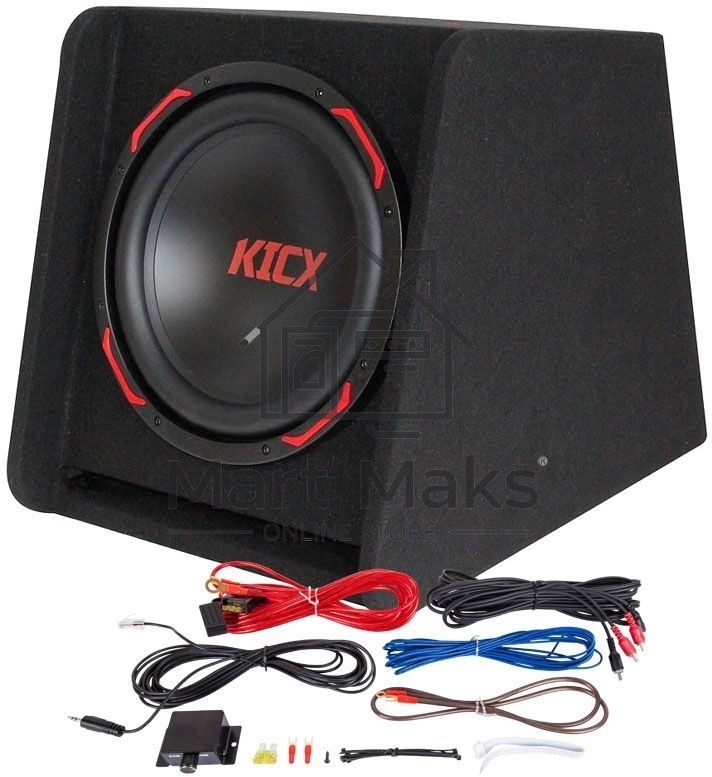 Сабвуфер автомобильный Kicx GT305BPA 350Вт активный (30см/12