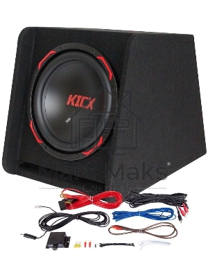 Сабвуфер автомобильный Kicx GT305BPA 350Вт активный (30см/12