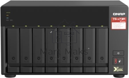 Сетевое хранилище без дисков SMB QNAP TS-873A-8G NAS, 8 trays 3,5