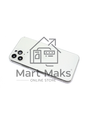 Задняя крышка (корпус) в сборе с рамкой для Apple iPhone 11 Pro белый