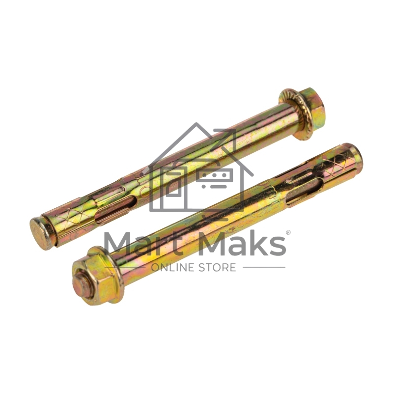 Болт анкерный с гайкой Kranz (KR-01-3818-013) 10х50мм, пакет (4 шт/уп)