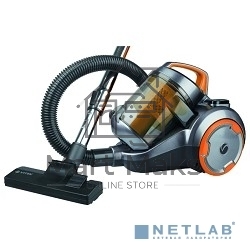 Пылесос Vitek VT-1894 оранжевый, питание от сети, 400 Вт, уборка сухая, пылесборник 2.5 л