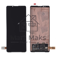 Дисплей для Sony Xperia 5 III в сборе с тачскрином черный orig lcd