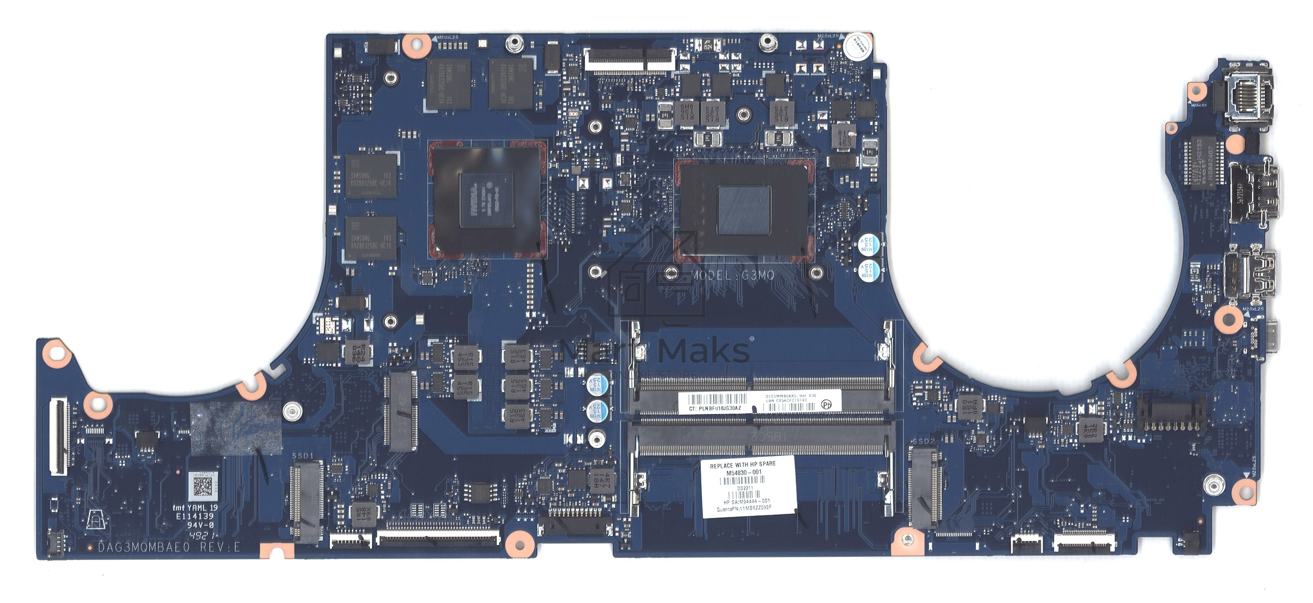 Материнская плата HP VICTUS Ryzen 5 5600H RTX 3050