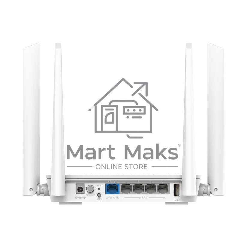 Маршрутизатор AX3000 2.5G Wi-Fi 6 Mesh PoE Router