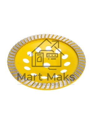 Чашка алмазная шлифовальная Turbo, 230х22,2мм KRANZ