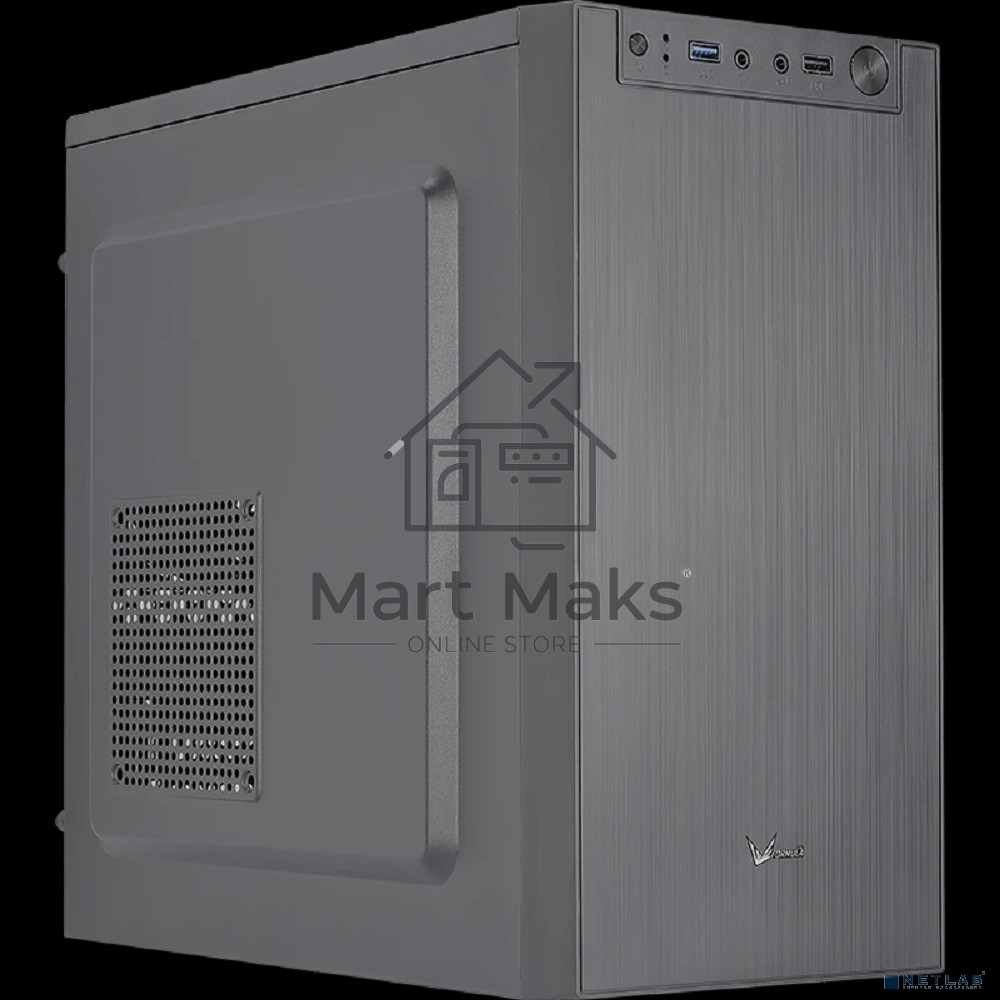 Компьютерный корпус Aerocool / Formula Cs-108-S-BK-v1 (mATX, без БП, USB 3.0 x1, USB 2.0 x1, 8cm black fan x1)