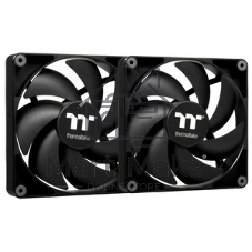 Комплект вентиляторов для корпуса Thermaltake CT140 (2 шт.) черный, 140 мм, 1500 об/мин, 30.5 дБ, 4 pin