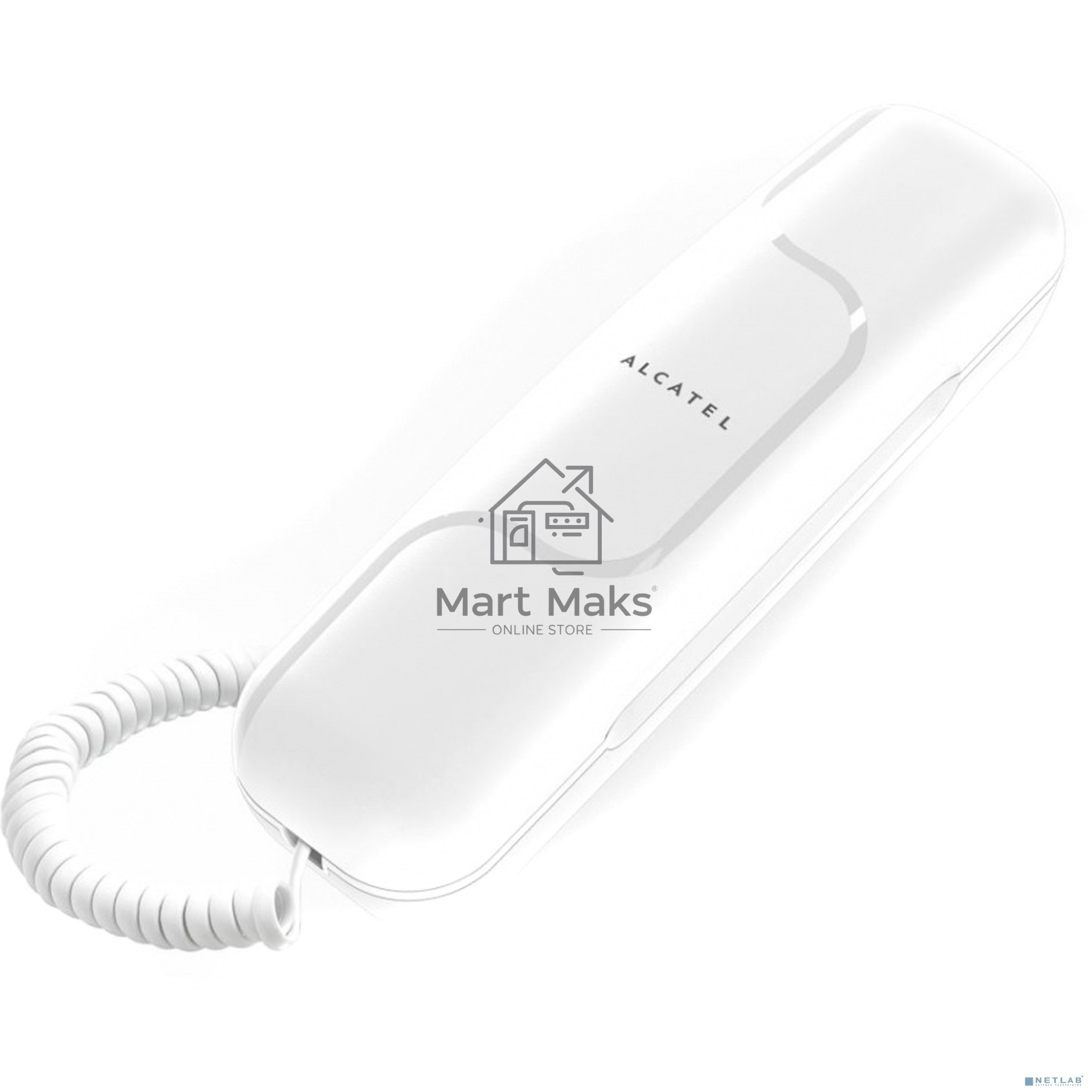 Проводной телефон ALCATEL T06, белый