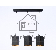 Светильник подвесной TN5141/3 BK черный E27/3 max 40W 400*80*1150