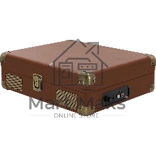 Проигрыватель винила RITMIX LP-100 Brown leather
