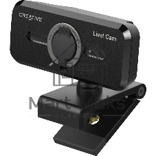 Веб-камера Creative Live! Cam Sync 1080p V2 1920x1080, 30 кадр/с, USB Type-A, микрофон, шторка приватности, универсальное крепление