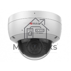 Уличная купольная 2Мп IP-камера HiWatch DS-I252L(B) (4мм) - с LED-подсветкой до 30м и технологией ColorVu
