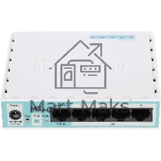Маршрутизатор MikroTik hEX lite RB750r2, 5×100 Мбит/с, управляемый