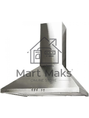 Вытяжка каминная Elikor Вента 60Н-650-К3Д серебристый, 59 см, 650 куб. м/ч, 56 дБ