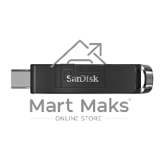 Флешка USB SanDisk CZ460 Ultra (SDCZ460-032G-G46), 32Gb, USB Type-C, R/W 150/30, черный