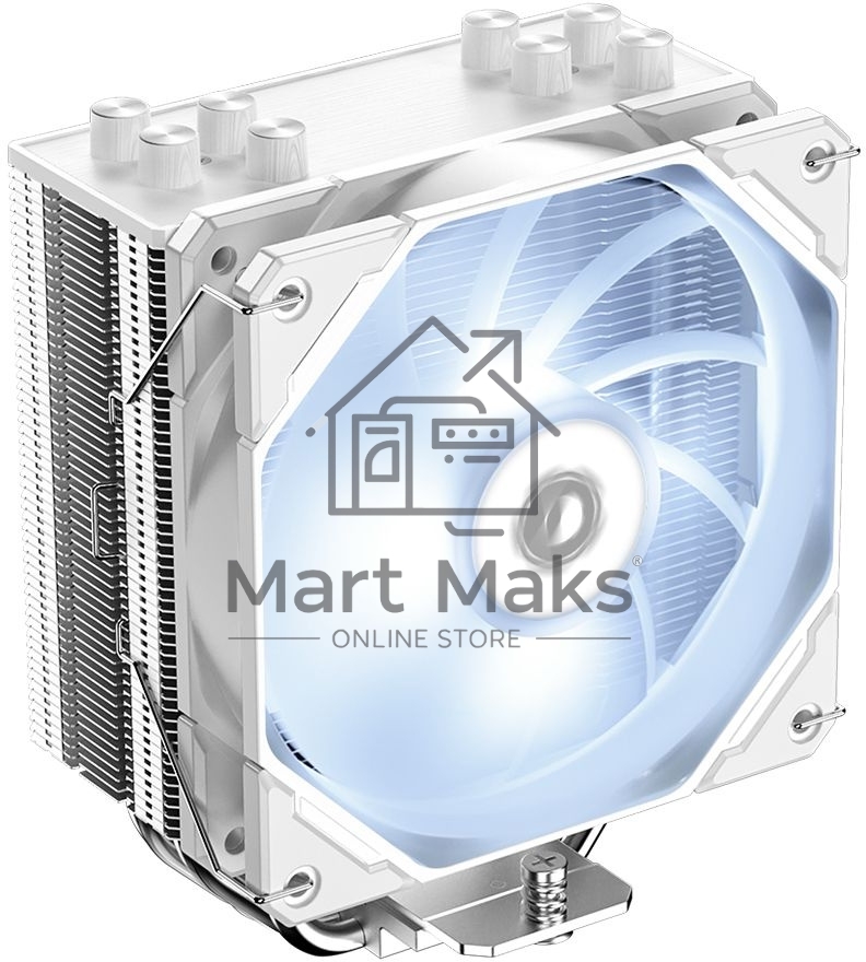 Кулер ID-COOLING SE-224-XTS белый 120мм алюминий+медь 1500rpm 29db 4-pin 220W 151мм