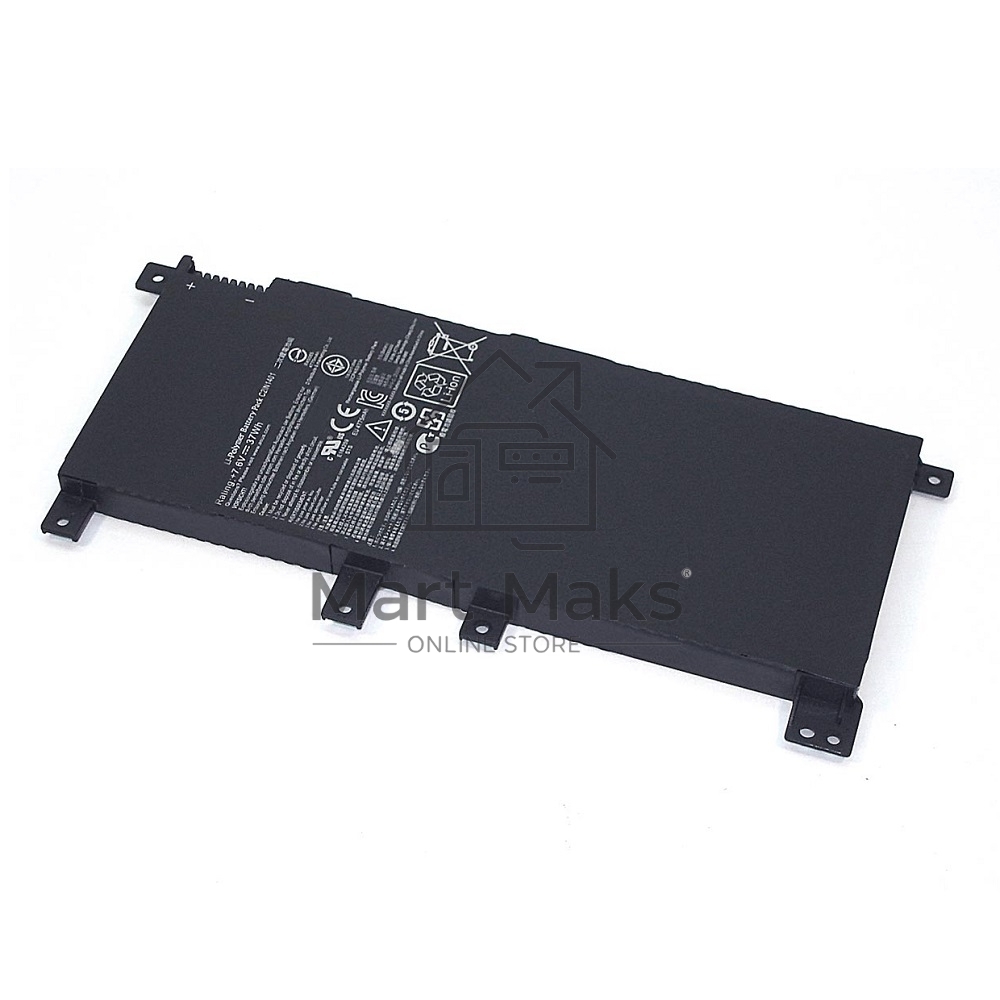 Аккумуляторная батарея для ноутбука Asus X455 (C21N1401) 7.6V 37Wh Orig
