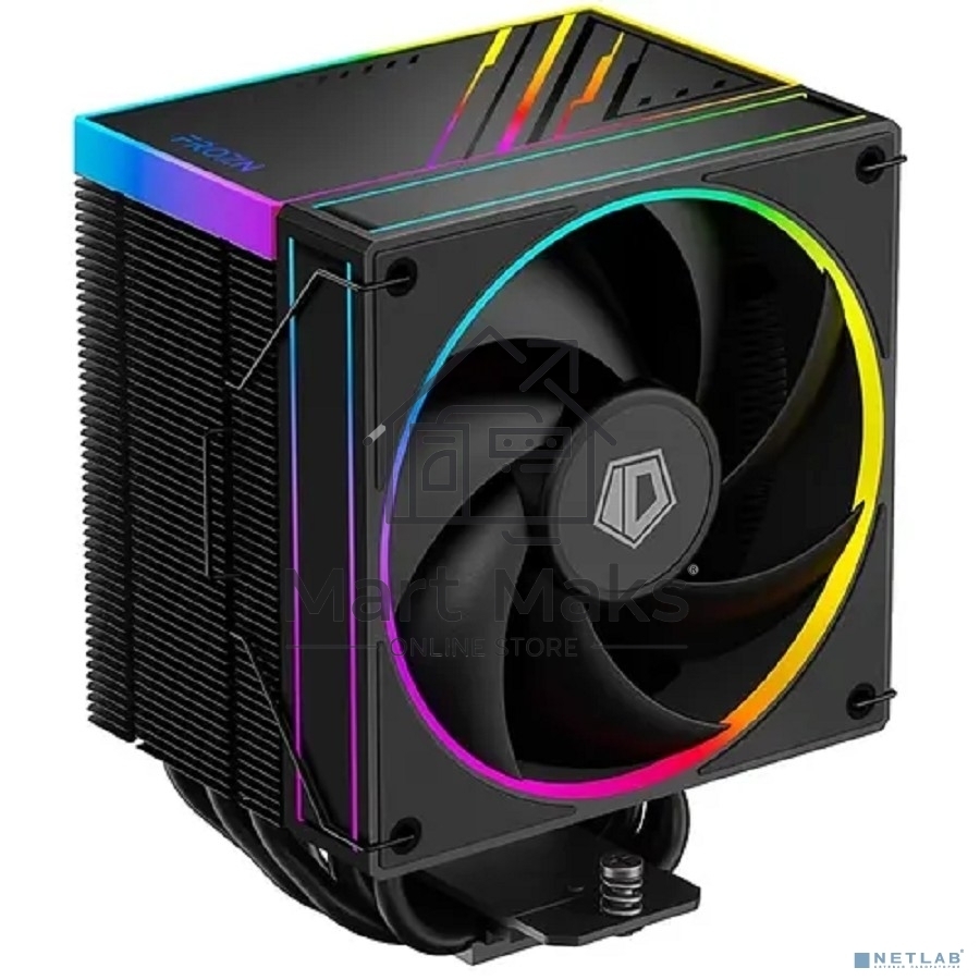 Кулер ID-Cooling Frozn A610 ARGB черный 120мм алюминий+медь 2000rpm 30db 4-pin 250W 155мм
