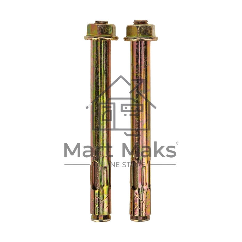 Болт анкерный с гайкой Kranz (KR-01-3818-013) 10х50мм, пакет (4 шт/уп)