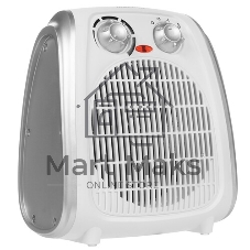 Тепловентилятор Maxwell MW-3458 (W), белый, 1000/2000 Вт, 20 м2, термостат