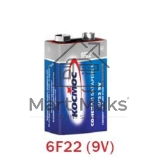 Батарейка Космос KOC6F221BLS 6F22 (блист.1шт.)