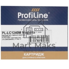 Картридж струйный для принтеров Brother PL-LC1240M MFC-J6510DW/6710DW/6910DW/DJ525 Magenta водн ProfiLine