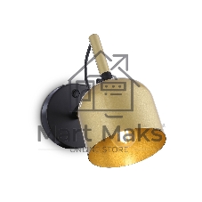 Светильник Ambrella light TR97102 GD/BK золото/черный E27 max 40W D130*223*273