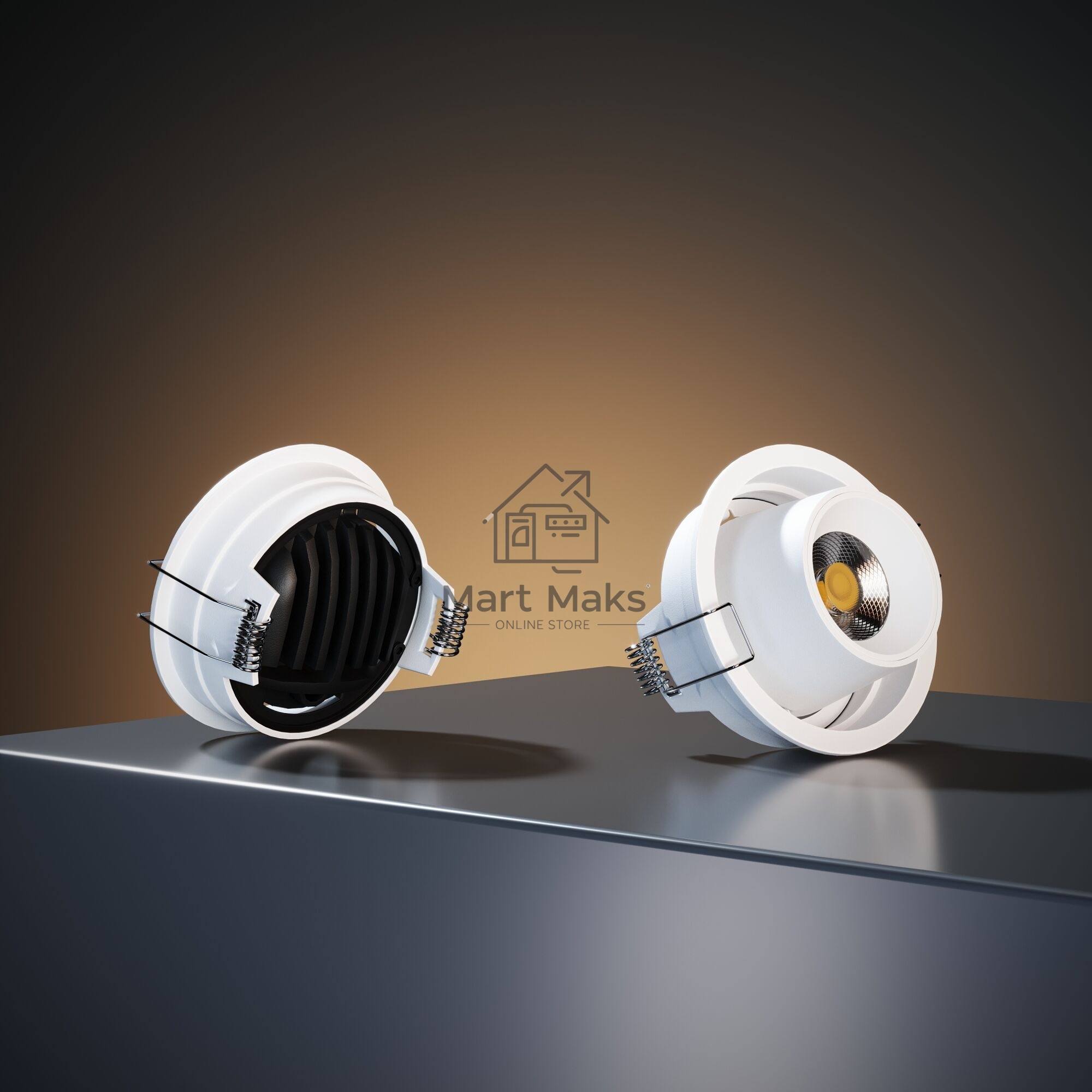 25086/LED 8W 4000K белый / Потолочный светодиодный светильник