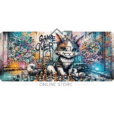 Коврик для мыши Cactus Game Over 900x400x4мм (CS-MP-COR01XXL)