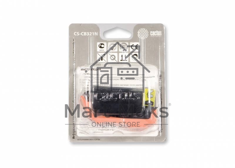 Картридж струйный Cactus CS-CB321N(CS-CB321) №178XL черный (21.6мл) для HP PS B8553/C5383/C6383/D5463