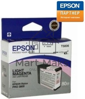 Струйный картридж EPSON C13T580600 для Stylus Pro 3800 80 мл light magenta