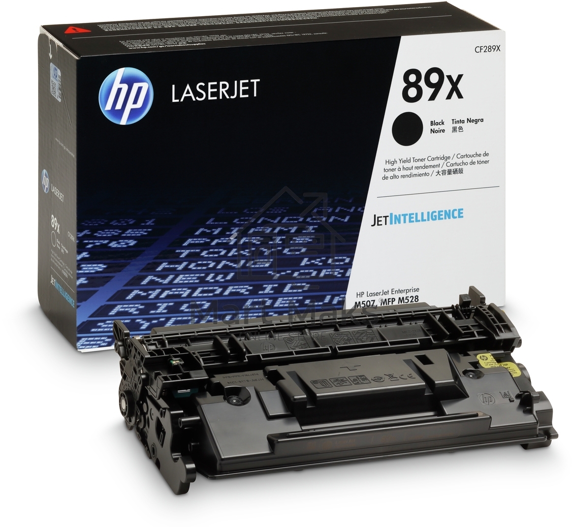 Картридж лазерный HP CF289X черный для HP LJ M507/MFP M528 (10000стр.)