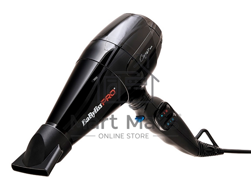 Фен Babyliss Pro CARUSO IONIC 2400Вт черный