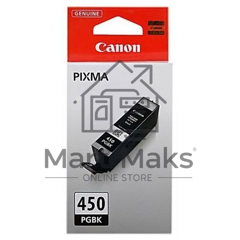 Картридж струйный Canon PGI-450PGBK (6499B001) пигментный черный (15 мл. 300 стр.) для PIXMA iP7240/MG6340/MG5440
