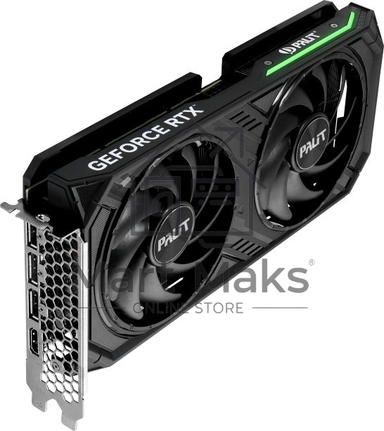 Видеокарта Palit RTX4060TI DUAL OC NVIDIA GeForce RTX 4060TI 8192Mb PCI-E 4.0 128 GDDR6 2685/9000 HDMIx1 DPx3 HDCP Ret