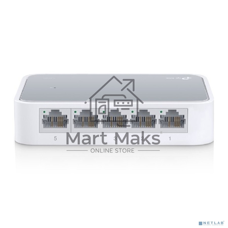 Коммутатор TP-Link SOHO TL-SF1005D Коммутатор 5-port 10/100M mini Desktop Switch, 5 10/100M RJ45 ports, Plastic case