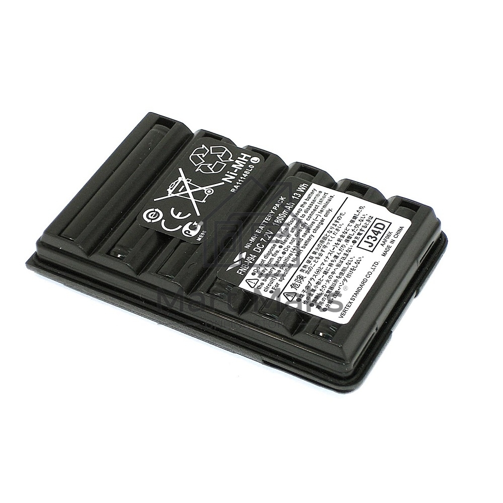 Аккумулятор для Vertex VX-131, FNB-64, FNB-83 Ni-MH, 1800mAh, 7.2V