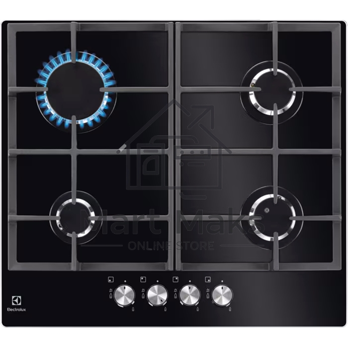 Газовая варочная поверхность Electrolux KGG6426K, независимая, черный