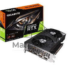 Видеокарта GIGABYTE GV-N3060WF2OC-12GD (V2.0), 12GB GDDR6, 192 bit, 2xDisplayPort, 2xHDMI, GPU 1320 MHz