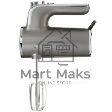 Миксер Centek CT-1126 серый, ручной, 800 Вт, 5 скоростей